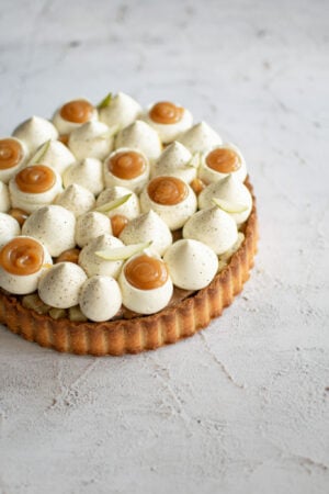Tarte poires – Vanille